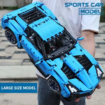 KM Jaunu Tehnisko Chevrolets Korvetes Grand Sport Il Toro Azzurro Fit 31189 Modeli, Celtniecības Bloki, Ķieģeļi, Rotaļlietas, Dāvanu