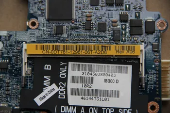 KN-0DT781 0DT781 DT781 Par DELL Latitude D630 Klēpjdators mātesplatē LA-3301P GM965 DDR2 pilnībā pārbaudīta darbu ideāls