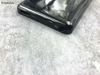 Knotolus melnā metāla priekšā faceplate ar black metal atpakaļ mājokļu lietu vāku iPod 6 7 gen classic 80gb 120gb 160gb