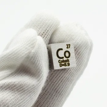 Kobalta Cube Elements Co Metāla Savākšanas Hobiji Lab Zinātne Eksperiments Periodiskā Tabula Augsta Tīrība Destilācijas 10x10x10mm