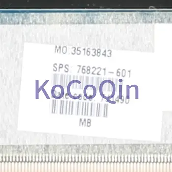 KoCoQin Klēpjdators mātesplatē HP Probook 430 G2 Core SR1EN I3-4030U Mainboard 768221-601 768221-501 768221-001 ZPM30 LA-B171P