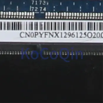 KoCoQin Portatīvo datoru mātesplati Par DELL Vostro 3560 V3560 Inspiron 5520 I5520 Mainboard KN-0PYFNX 0PYFNX QCL00 LA-8241PSLJ8C