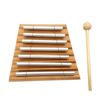 Koka 7 Signālu Galda Zvaniņu Xylophone Sitamie Instrumenti Bērniem Muzikāla Rotaļlieta