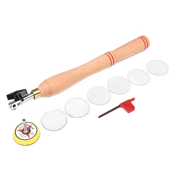 Koka Bļoda Sander Slīpēšana Instruments, Ar Slīpēšanas Disku Koka Virpu, Virpošanas Instrumentu, Kokapstrāde