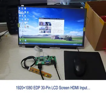Komplekts 30Pin Kontrolieris Valdes HDMI EKRĀNA Panelis LTN156HL01-102/LTN156HL01-101 VADĪTĀJAM VGA DIY LED EDP LCD Monitors, 1920X1080
