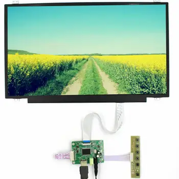 Komplekts B140HAN01 Panelis Vadītāja LED LCD 1920x1080 Monitora HDMI Kabeli 14