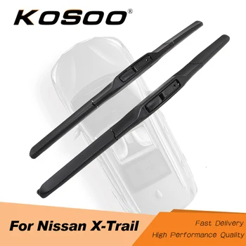KOSOO Par NISSAN X-Trail T30/T31/T32 Modeli, Gadu No 2001. gada Līdz 2018. Gadam Fit J Āķis Konsoles Auto Dabīgās Gumijas slotiņām Aksesuāri