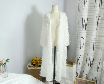 Kpop ROŽU Pasaku stilā baltais spalvu pušķis ilgi jaka džemperis sievietēm korejas temperamentu ilgi piedurknēm plānie džemperi