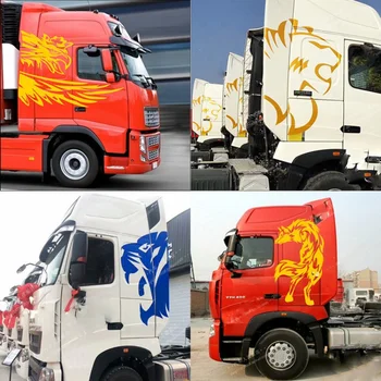 Kravas automašīnu piekabes J6P H7 GTL Jiefang A7 auto dekorēšana, auto uzlīmes big truck, Scania kabīnes apdare uzlīmes