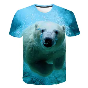 Krievu lāci T-krekls, Kaklarota, T-kreklu gudrs vīriešu modes krekls 3D animācijas sexy t-krekls, vīriešu krekls, vīriešu drēbes s-6xl