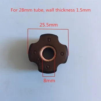 Krūmgriezis Vārpstas Gultņu Eļļas Krūmi -- Outer Dia 22,5 mm/23,5 mm/24.5 mm/25.5 mm, Iekšējais Dia:8mm, lai krūmgriezis 26mm / 28mm caurulīte