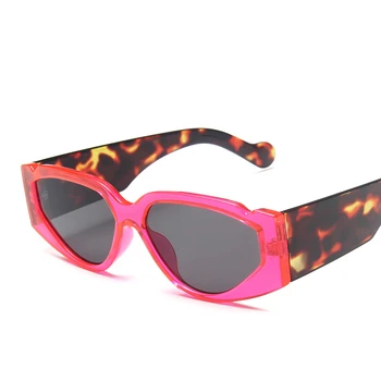 KUJUNY Mazs Rāmis, Saules Brilles Atdzist Laukumā Jelly Krāsu Saulesbrilles 2020 Jaunas Brilles sieviešu Vintage Taisnstūra Brilles