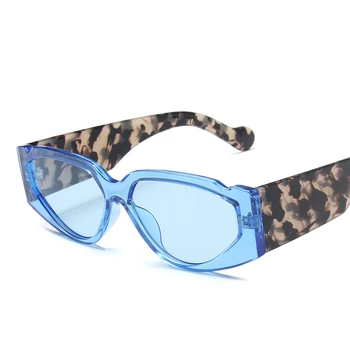 KUJUNY Mazs Rāmis, Saules Brilles Atdzist Laukumā Jelly Krāsu Saulesbrilles 2020 Jaunas Brilles sieviešu Vintage Taisnstūra Brilles