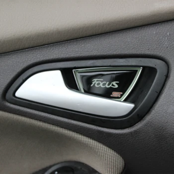 Kumeļu Dedzināšana Auto Gaismas Iekšējo Durvju Bļodā Apdare, Apdares Vāka Uzlīme Ford Focus 3 4 Sedans, Hečbeks 2012 - 2017 Acc.