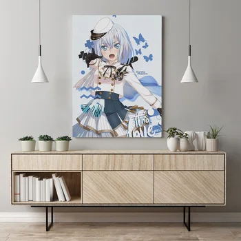 Kurata Mashiro BanG Sapni! Anime Audekla Plakāta Krāsošana Sienas, Mākslas Dekors Dzīvojamā Istaba Guļamistaba Studiju Sākuma Apdare Izdruku