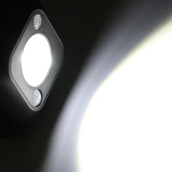 Kustību Sensors Nakts Vieglo Portatīvo LED Skapis Gaismas AAA Bateriju Darbināms Bezvadu ministru Kabineta IS Infrasarkanais Kustības Detektors Sienas Lampas