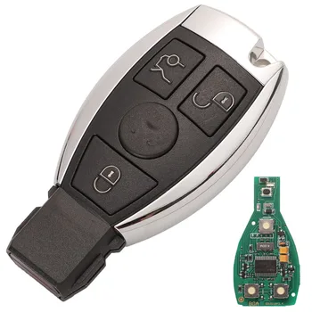 Kutery 5gab/daudz 2/3/4 Pogas Nomaiņa Smart Auto Atslēgu Fob 315/433Mhz Par Mercedes Benz Automašīnas, Tālvadības pults Gads 2000