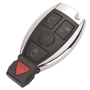 Kutery BGA Stila 2/3 Pogas, Keyless Ieceļošanas Tālvadības Auto Atslēgu 315/433MHz par Mercedes BENZ E S Pēc 2000. gada NEC Fob Nomaiņa