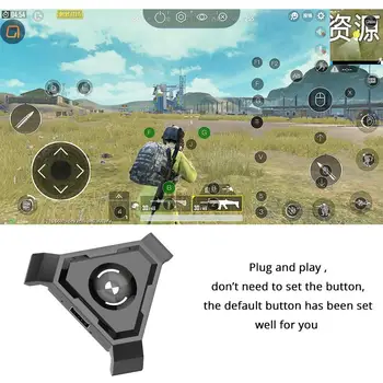Kuulee PUBG Mobilo Gamepad Kontrolieris Spēļu Tastatūra, Pele Pārveidotājs Android Tālrunis PC Bluetooth Adapteri Plug And Play