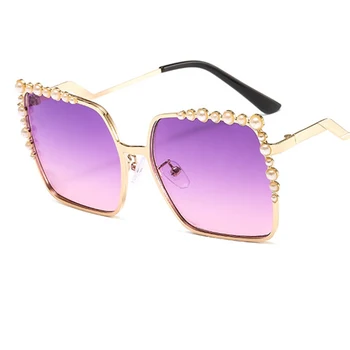Kvadrātveida Saulesbrilles Sieviešu modes Zīmola toņos sievietēm augstas kvalitātes Luksusa tendence Sieviete saulesbrilles Sieviešu Slīpums Brilles