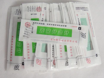 Kvalitātes 500pcs Huanqiu sterilu vienreizējās lietošanas adatu terapija skaistumkopšanas masāža akupunktūra adatu 0.16/0.18/0.22/0.25/0.30/0.35 mm