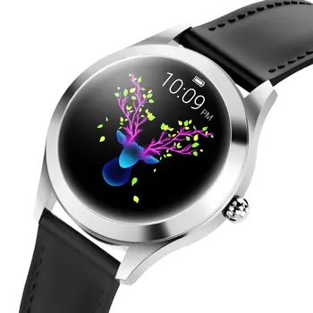 KW10 Smart Skatīties Sieviešu 2018 IP68 Ūdensnecaurlaidīga Sirdsdarbības Monitoringa Bluetooth Android, IOS Fitnesa Rokassprādze Smartwatch