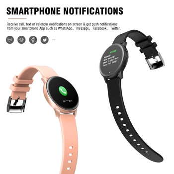 KW19 Jaunu Smart Pulksteņi Pilna Touch Screen Smart Aproce Sieviešu Sporta Smartwatch sirdsdarbība, Asins Spiediena Monitoru, IOS Android