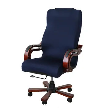 L Izmēra Cieto Spandex Biroja krēsls segtu Datoru elastīgs krēslā Slipcovers sēdekļa Roku Krēslu Pārvalki Stiept Rotējošo Lift& M izmērs