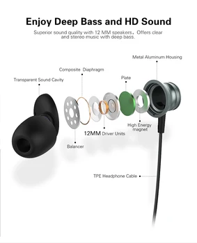 L33 Bezvadu Austiņas Bluetooth Austiņas 5.0 Magnētisko Slēdzi Sporta auss Earbuds austiņas ar Mic visiem telefoniem