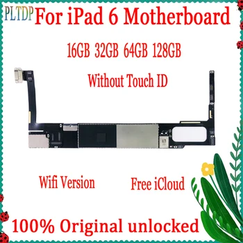 Laba, Pārbaudīta iPad 6 Gaisa 2 A1566 Mātesplati Wifi Versija Oriģināls atbloķēt iPad 6 Gaisa 2 ar/bez Touch ID Loģika valde