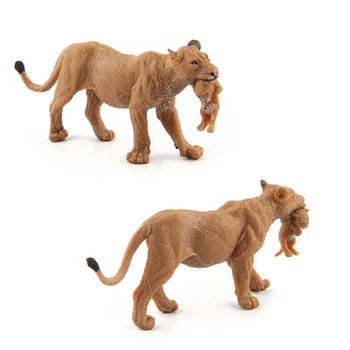 Laimīgu Izziņas Savvaļas Dzīvnieku Lauva Ģimenes Simulācijas Rotaļu Modeli Mīkstas Plastmasas Roku Apgleznoti Dzīvnieku Rotaļlietas Bērniem, Bērnu Dāvanu