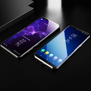 Lamorniea 100D S20 Ultra UV Stikla Ekrāna Aizsargs, ar pirkstu NOSPIEDUMU ATBLOĶĒT Samsung Galaxy Note 10 8 9 S10 Plus S8 S9 stikla