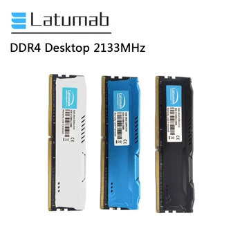 Latumab DDR4 4G 8G 16.G RAM Darbvirsmas Atmiņas 2133MHz PC Atmiņu PC4-17000 Memoria RAM DDR 4 Atmiņas Modulis