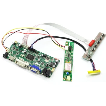 Latumab Jaunu LCD LED LVDS Kontrolieris Valdes Vadītāja komplekts QD15TL02 Rev. 03 / QD15TL02 Rev. 04 HDMI + DVI + VGA