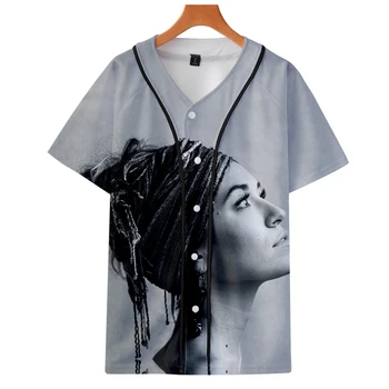 Lauren Diagle T Dziedātāja 3D ar V-veida Kakla Tracksuit Vasaras Īsām Piedurknēm Sievietēm Vīriešu T-krekls Harajuku Tee Meklēt Bērnu Drēbes
