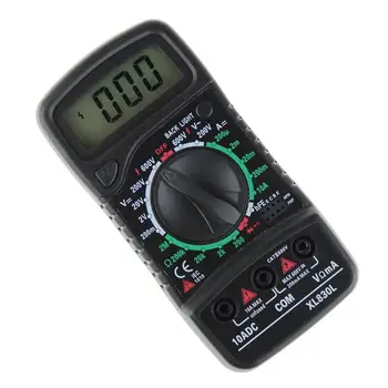 LCD Digitālais Multimetrs Ammeter Voltmetrs Ohmmeter Elektriskie Rokas Multitester AC/DC Volt Amp Omi Metru Testeri Diagnostikas Rīks