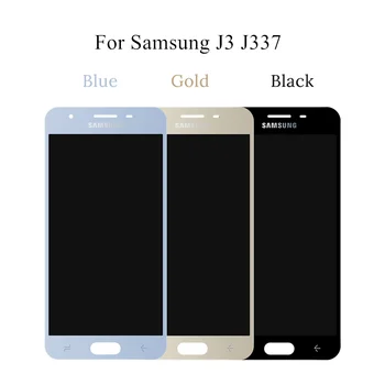 LCD Displejs Priekš Samsung Galaxy J3 Ministru J327 J327T J327P LCD Displejs, Touch Screen Digitizer Montāža Samsung SM-J337V J337T