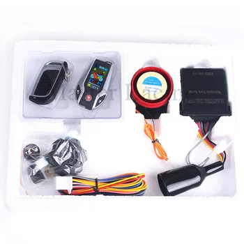LCD Ekrāna Motociklu, Motorolleru 2 Divu Veidu pretaizdzīšanas Signalizācijas Auto Lock/Unlock Riepu Spiediena Monitoru, Keyless Motora iedarbināšana