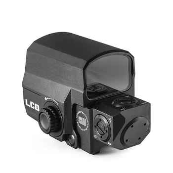 LCO Red Dot Sight Hologrāfiskā Redzes Taktiskās darbības Jomas Medību Jomu, Reflex Sight Fit 20mm Rail Mount