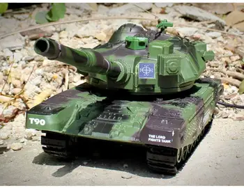 LeadingStar 1:32 RC Kaujas Tanku, Smagās Lielu Interaktīvu Tālvadības Rotaļu Auto ar Šautu Lodes Modeli Elektronisko Zēns Rotaļlietas