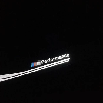 LED Apgaismojums Durvis, Palodzes BMW 1 Sērija 2010. - 2020. Gadam F20 M Performance Durvīm Solis Automašīnas Laipni Pedāli Slieksni Auto pielāgošanas