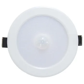 LED Downlight E27 7W PIR Kustības Sensoru 5730 SMD LED Spuldzes, Guļamistaba, Virtuve Iekštelpu LED Vietas Apgaismojums AC 85-265V