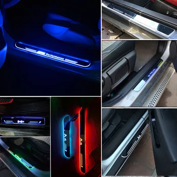 LED Durvis, Palodzes Noskatīties Gaismas Audi A5 Sportback 2009. - 2020. Gadam Akrila Durvis, Palodzes Pretnodiluma Plāksnes Auto Uzlīme Piederumi