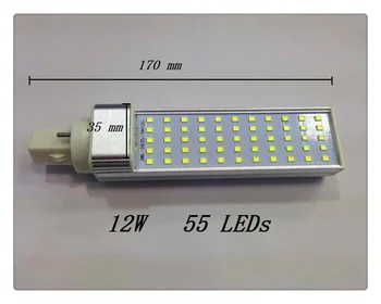 LED Lampada E27 G23 G24 PL led Kukurūzas lampas bombillas par downlight luz velas frio PLC 5W 7W 9W 12W 15W Spuldzes Gaismas 85-265V/AC