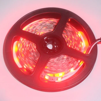 LED Lentes 5050 DC 24V RGB WarmWhite 24 v 5 metru ūdensizturīgs elastīga Gaismas svītru 60LED/MLed Lentes Luces lampas Lentes tv apgaismojums