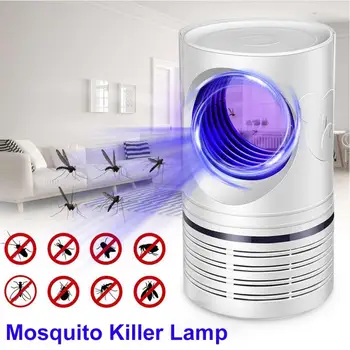 Led Mosquito Killer Lampas UV Nakts Gaisma Elektriskā Mosquito Killer Odiem Lamatas Ielikt Kontroles Lampas Bērnu Miega Ērtu mājas
