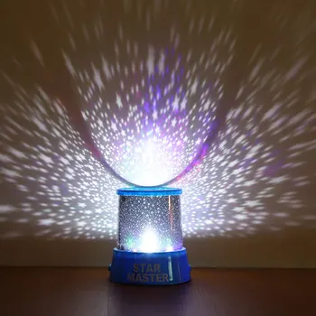 LED Nakts Gaismas Projektors Zvaigžņotām Debesīm Zvaigzne, mēness Master Bērniem Bērniem Bērnu Miega Romantiska krāsains Led USB Projekcijas lampas