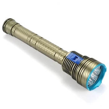 LED Niršanas Lukturīti 9xXM-L L2 Spēcīgu Profesionālu Akvalangistu niršanas lampas Zemūdens Lāpu ar 3x26550 akumulatoru USB lādētājs