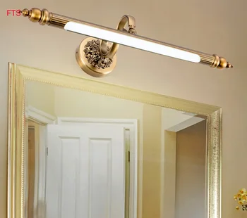 LED spoguļa priekšā gaisma vannas istaba vannas istaba brūns, bronzas spoguli, glezniecība, gaismas spogulis ministru kabineta gaismas anti-miglas un ūdensizturīgs