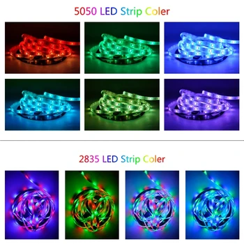 LED Strip Gaismas Elastīgi Lampas Ūdensizturīgs, Gaismas Bluetooth Iuces RGB 5050 SMD 2835 Lentes Lentes Diode DC12V 5M 10 M 15 M 20 M Krāsa